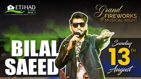 Bilal Saeed Concert Extravaganza: Witnessing Pakistani Music Magic in Amsterdam!